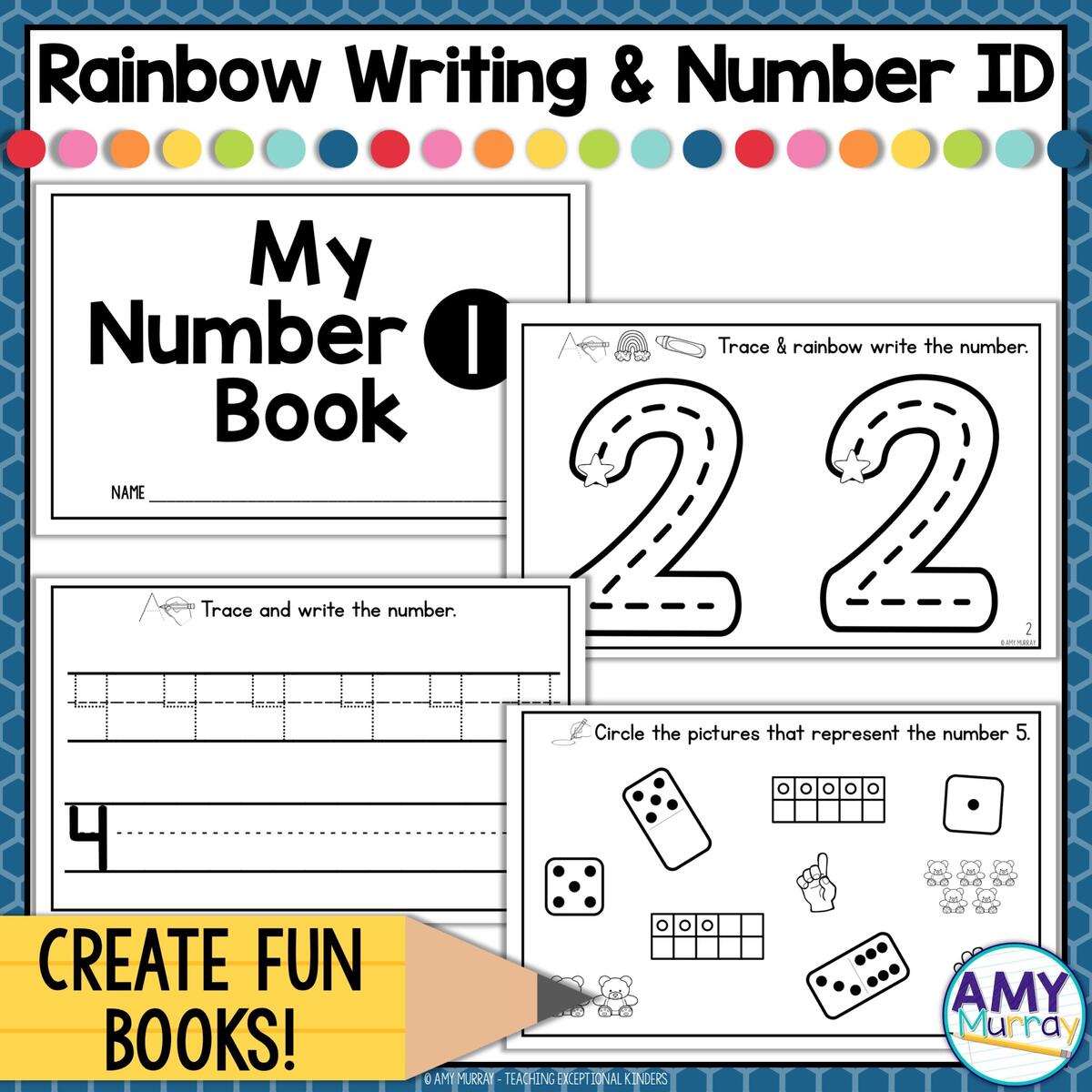 Interactive Number Books Mini Numbers 1 10 Books Teaching Exceptional Kinders Interactive Number Books Mini Numbers 1 10 Books Teaching Exceptional Kinders