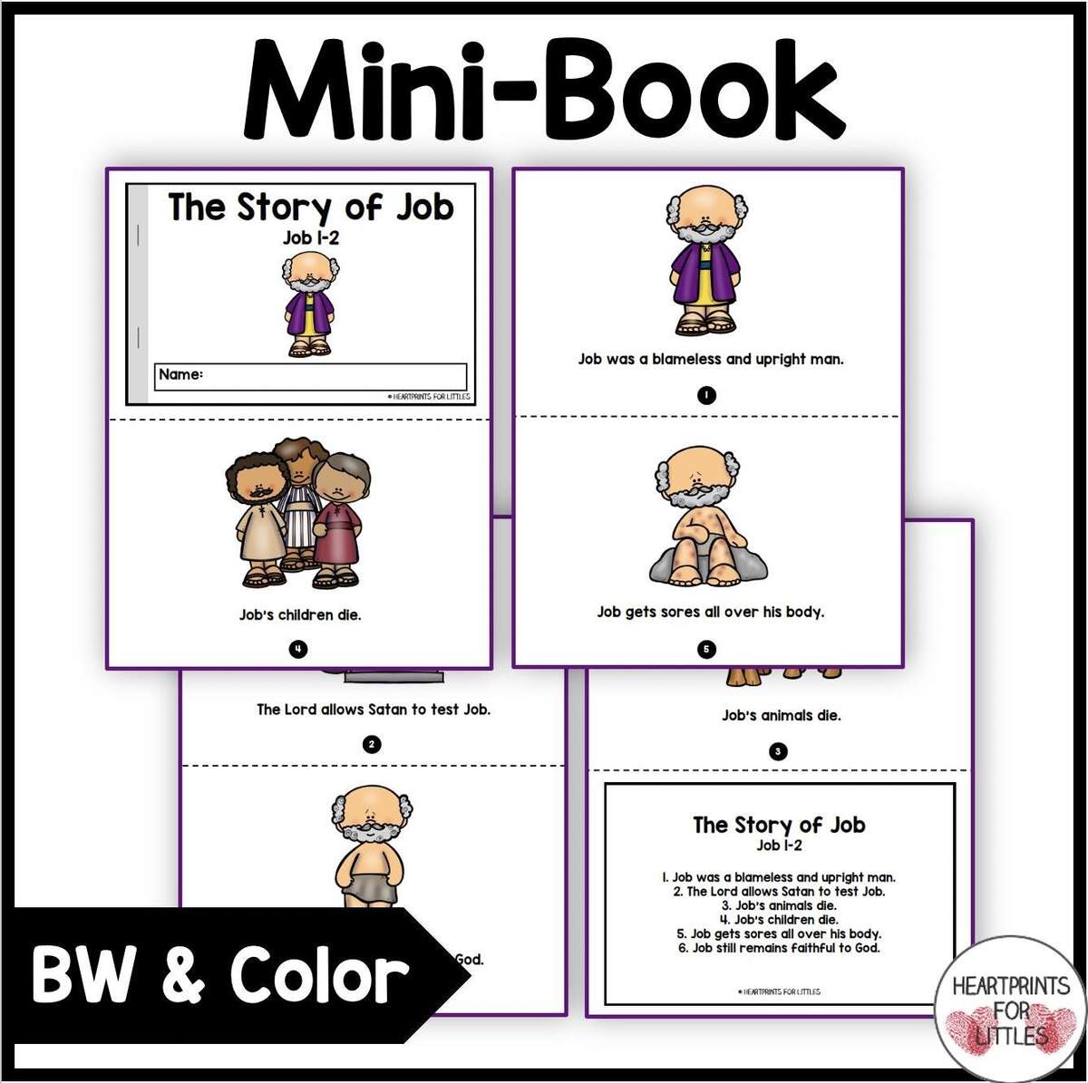 Job Bible Story Sequencing Activities Digital Download Etsy Job Bible Story Sequencing Activities Digital Download Etsy