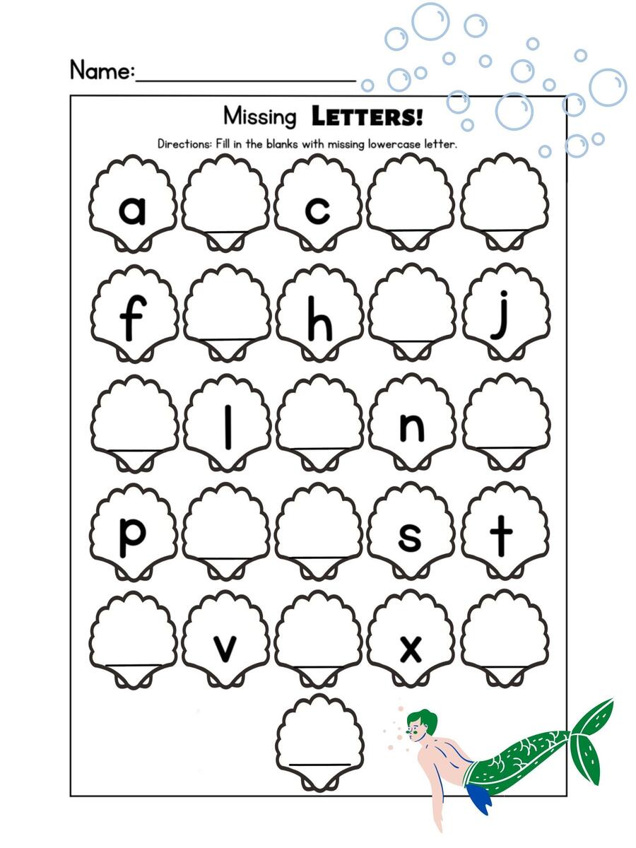 KG Missing Letter Lowercase Etsy Missing Lowercase Letters Missing Small Letters FREE Printable Worksheets Worksheetfun