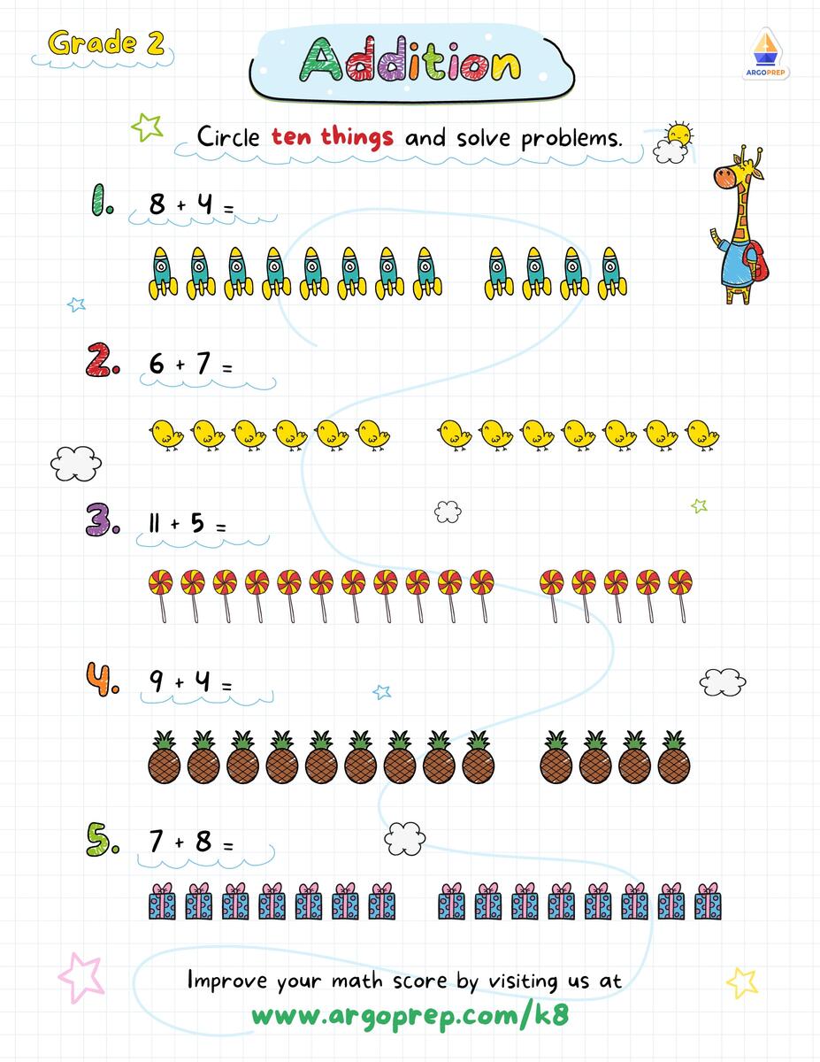 Kindergarten Subtraction Decomposing Numbers Worksheets For Free ArgoPrep Kindergarten Subtraction Decomposing Numbers Worksheets For Free ArgoPrep