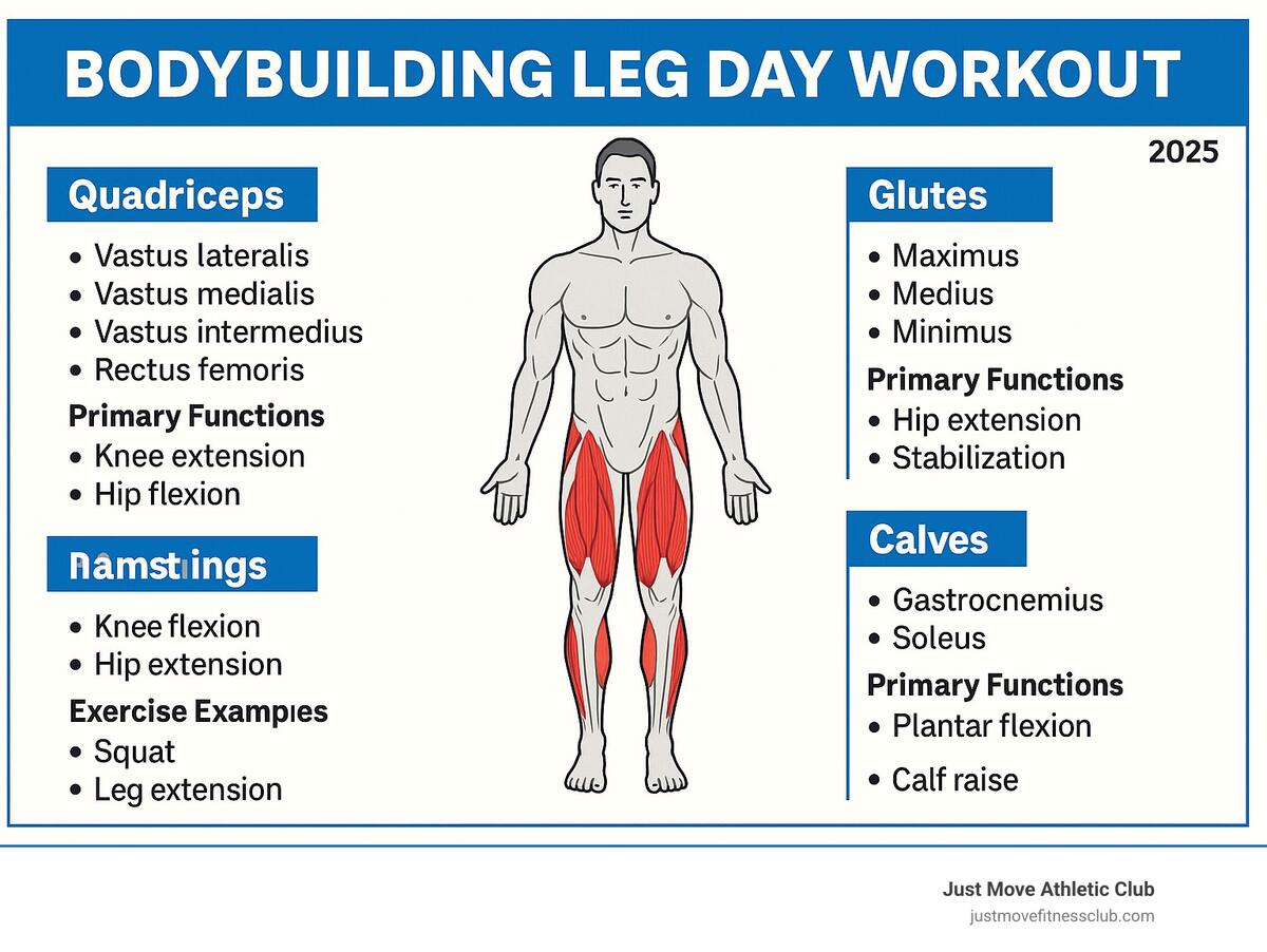 Leg Day Domination Workouts For Every Bodybuilder Just Move Athletic Clubs Leg Day Domination Workouts For Every Bodybuilder Just Move Athletic Clubs