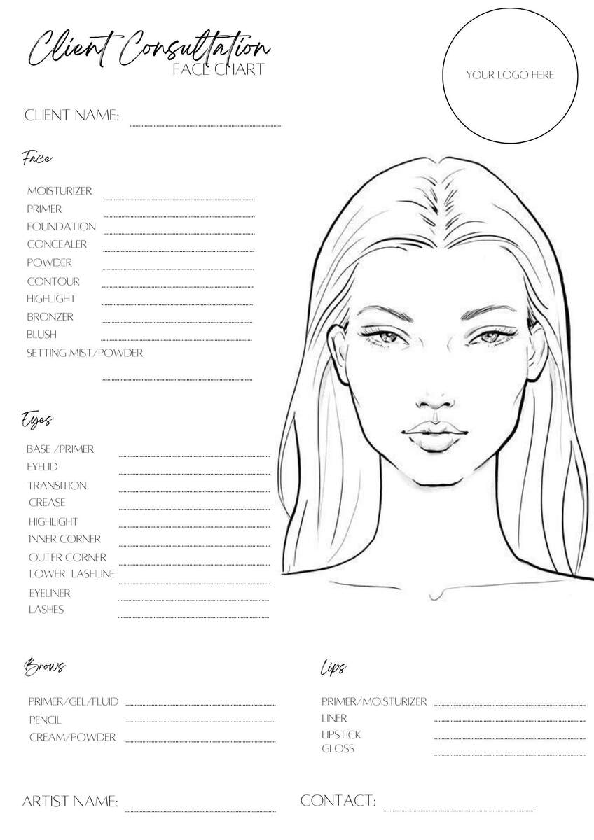 Makeup Face Chart Face Chart Practice Sheets Printable Make Up Practice Sheets Blank Face Chart Printable Blank Make Up Chart Download Etsy Makeup Face Chart Face Chart Practice Sheets Printable Make Up Practice Sheets Blank Face Chart Printable Blank Make Up Chart Download Etsy