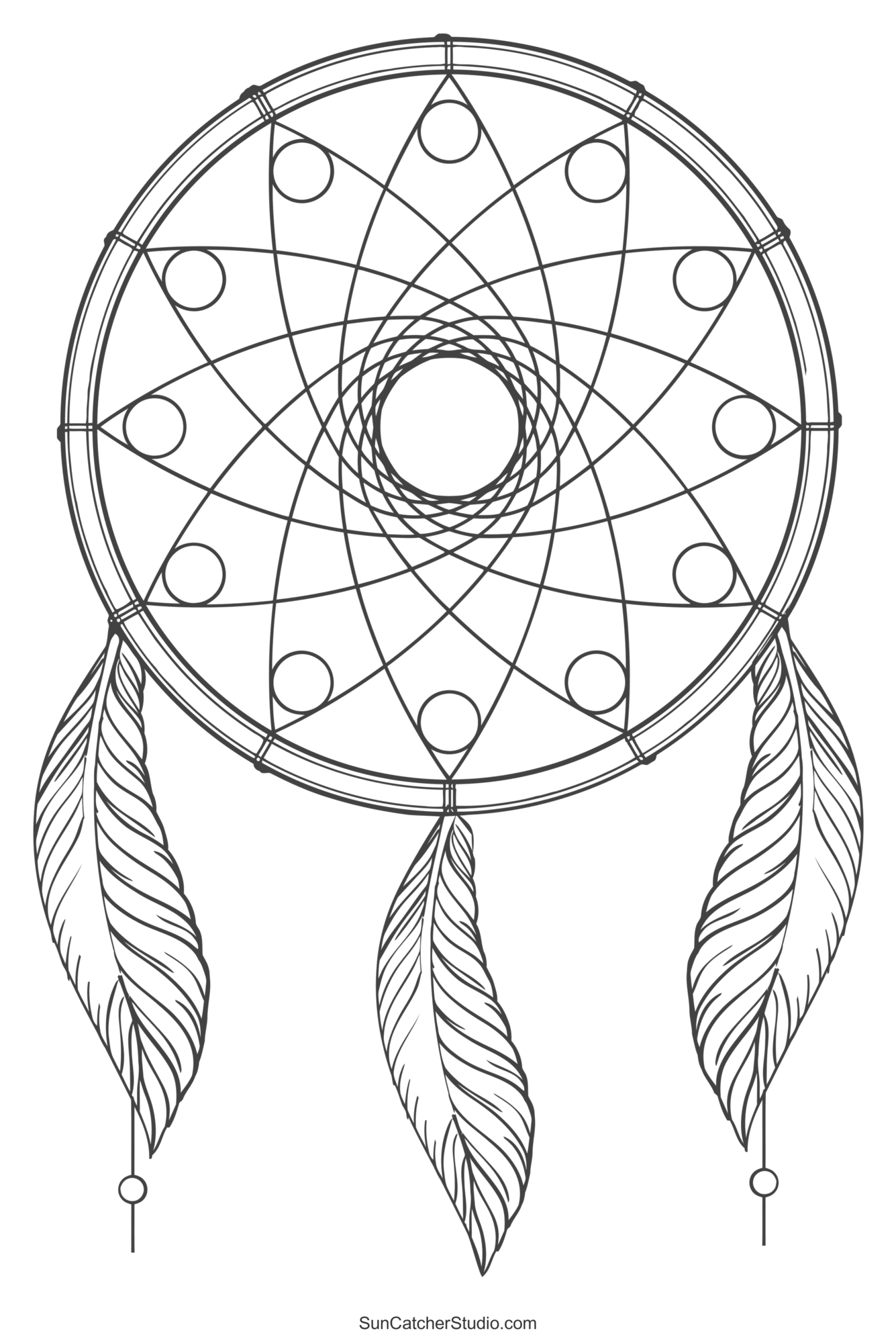 Free Coloring Pages For You To Print Monday Mandala