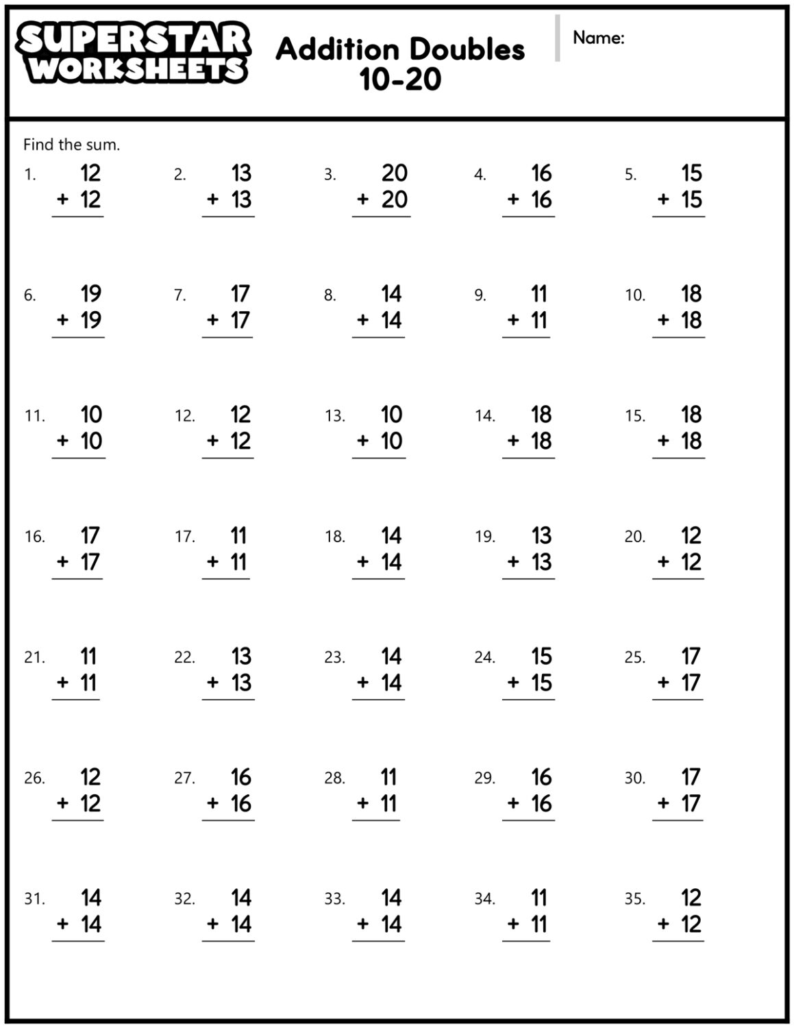 Free Math Worksheets Auto Generated With Answers