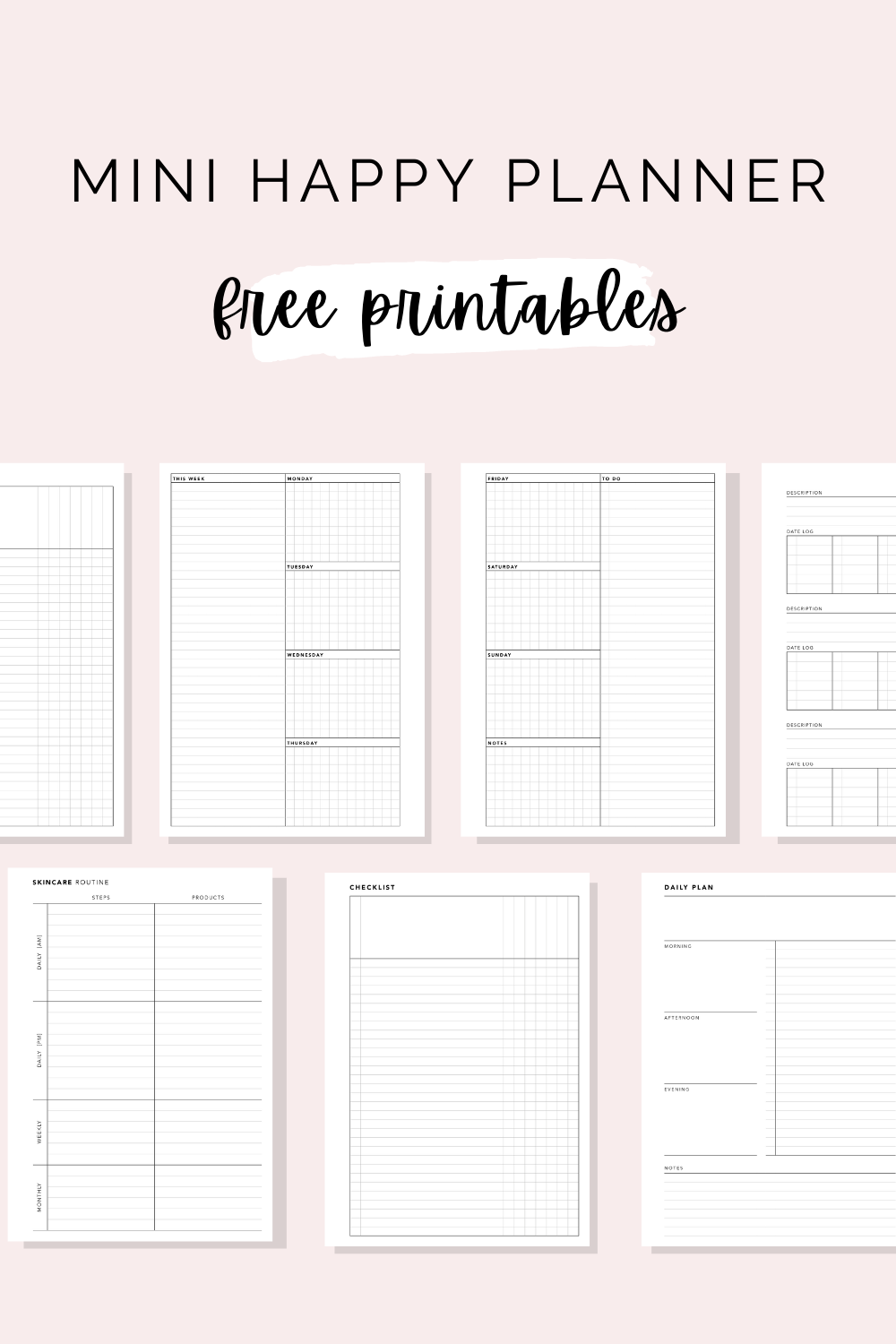 Mini Happy Planner 2026 MO2P Monthly Planner Insert May Paper Co Minimal Planner Refill Mini HP Sunday Separable Months With Monthly Cover Page Happy Planner Mini Mini Happy Planner 2026 MO2P Monthly Planner Insert May Paper Co Minimal Planner Refill Mini HP Sunday Separable Months With Monthly Cover Page Happy Planner Mini