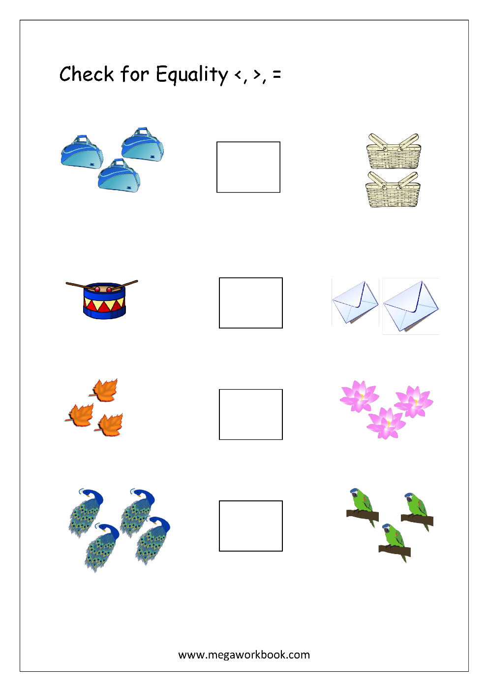 More And Less Worksheets Greater Than Less Than Worksheets For Preschool Kindergarten MegaWorkbook More And Less Worksheets Greater Than Less Than Worksheets For Preschool Kindergarten MegaWorkbook