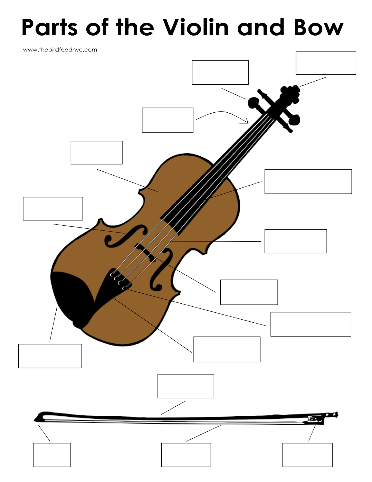 Mrs Daza S String Things Instrument Parts Worksheet Mrs Daza S String Things Instrument Parts Worksheet