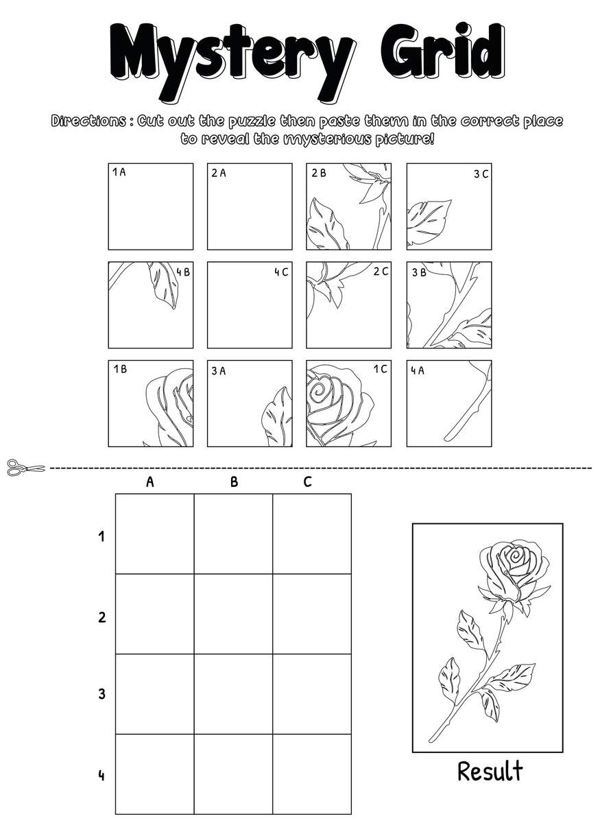 Mystery Grid Drawing Puzzles 12 Free PDF Printables Printablee Mystery Grid Drawing Puzzles 12 Free PDF Printables Printablee