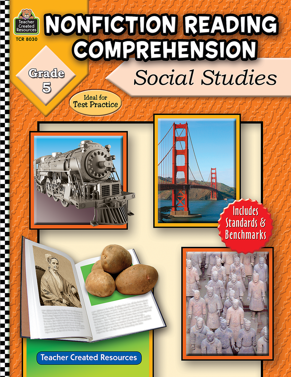 Nonfiction Reading Comprehension Social Studies Grade 5 TCR8030 Teacher Created Resources