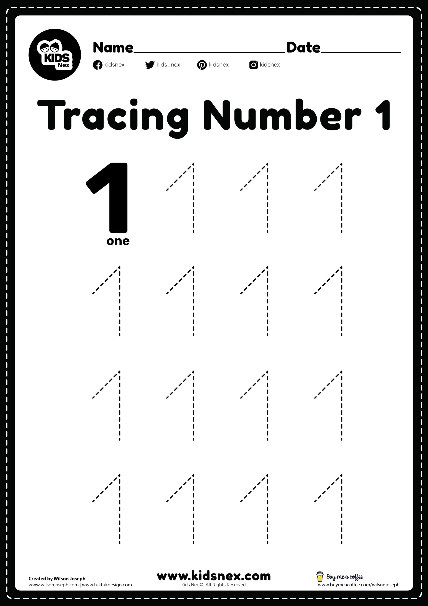 Tracing Numbers Number Tracing Worksheets Tracing Numbers 1 To 10 Number Writing Practice MegaWorkbook