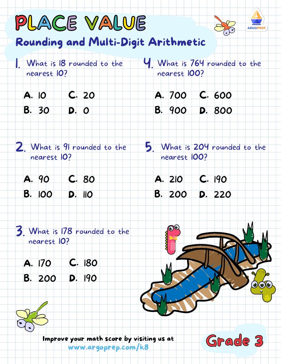 Number And Operations In Base Ten Worksheets 2nd Grade Math Common Core Worksheets ArgoPrep Number And Operations In Base Ten Worksheets 2nd Grade Math Common Core Worksheets ArgoPrep