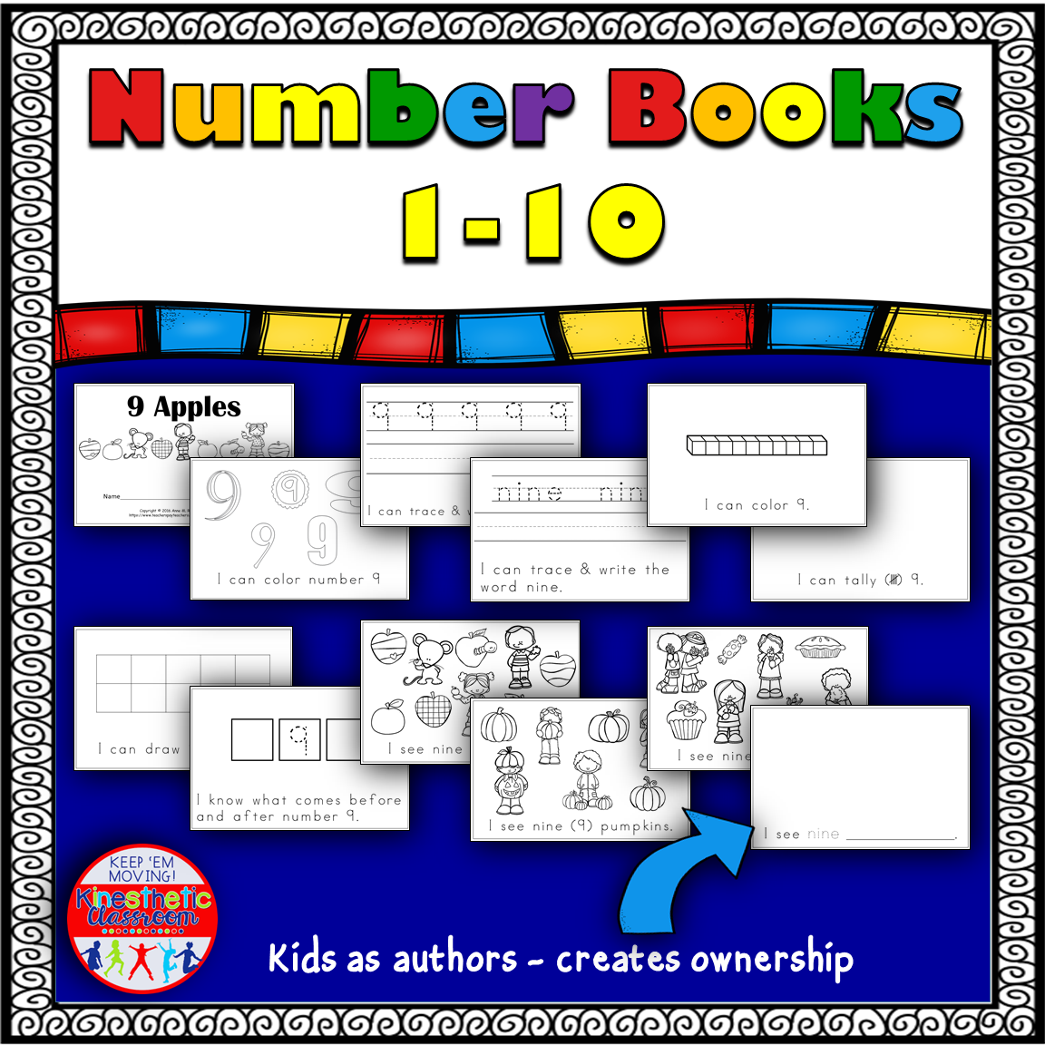 Number Books 1 10 Made By Teachers Number Books 1 10 Made By Teachers