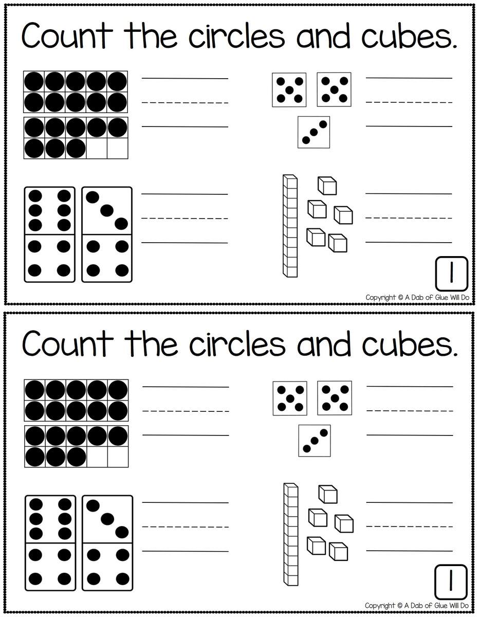 Numbers To Twenty Math Review Journal For Kindergarten A Dab Of Glue Will Do Numbers To Twenty Math Review Journal For Kindergarten A Dab Of Glue Will Do