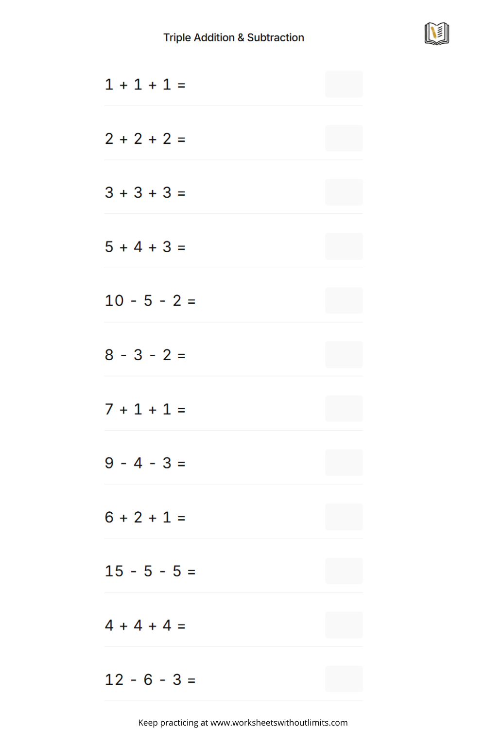 Order Of Operations 5th Grade Worksheets