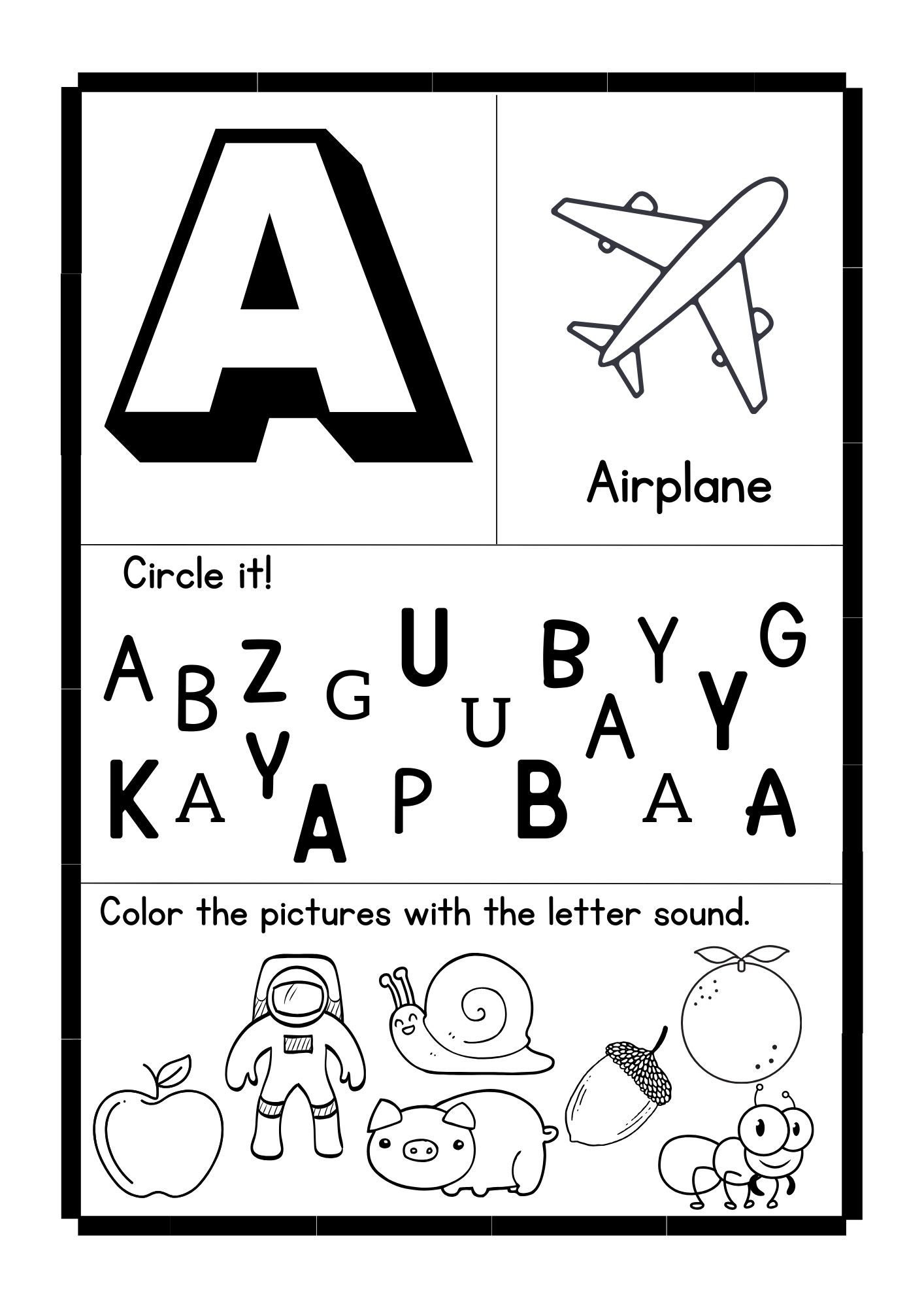 Phonics Beginning Sounds Worksheets Alphabet Letters A To Z Made By Teachers Phonics Beginning Sounds Worksheets Alphabet Letters A To Z Made By Teachers