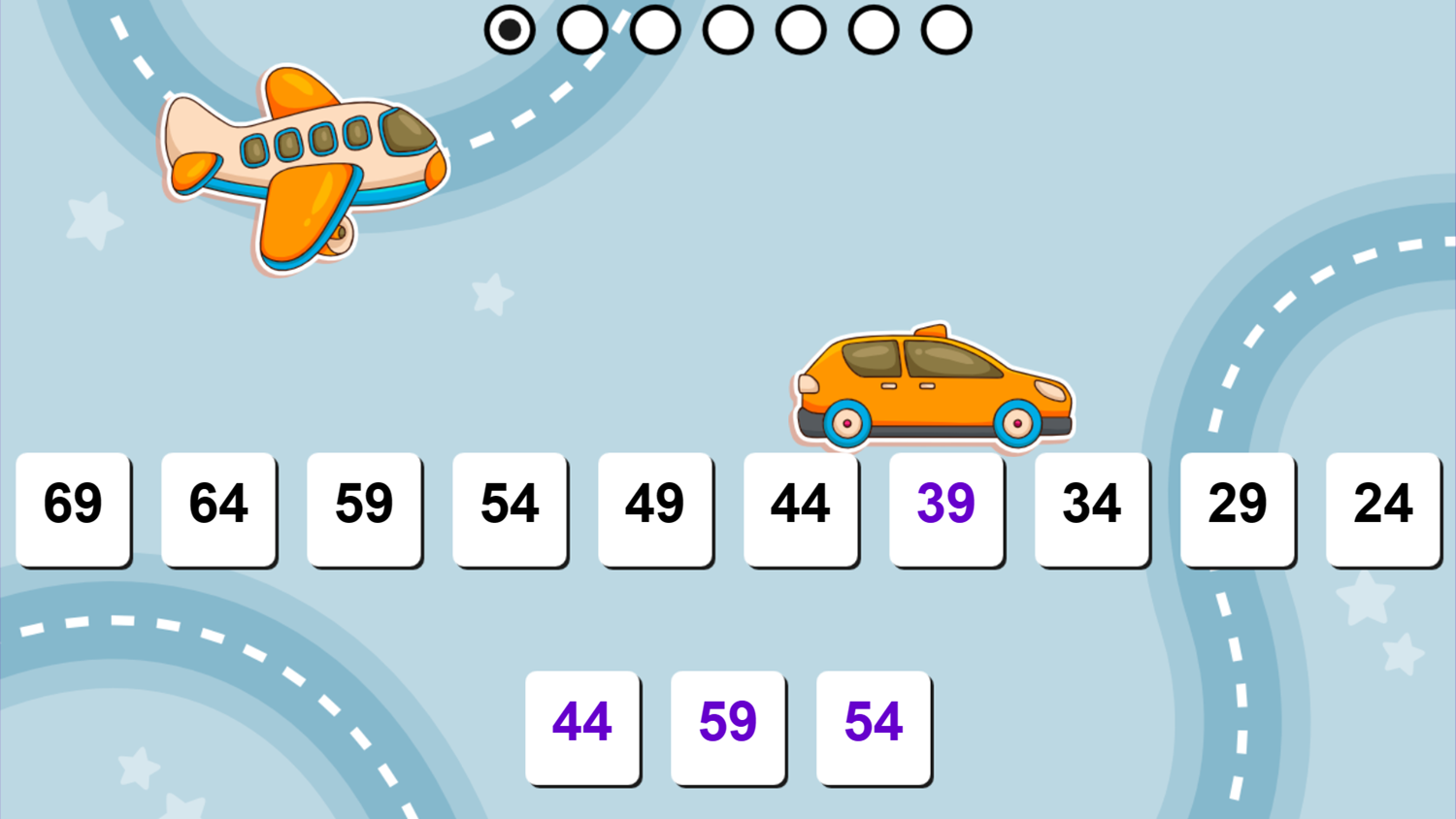 Play Number Patterns Game Free Online Complete The Numerical Pattern Video Game For Kids Adults