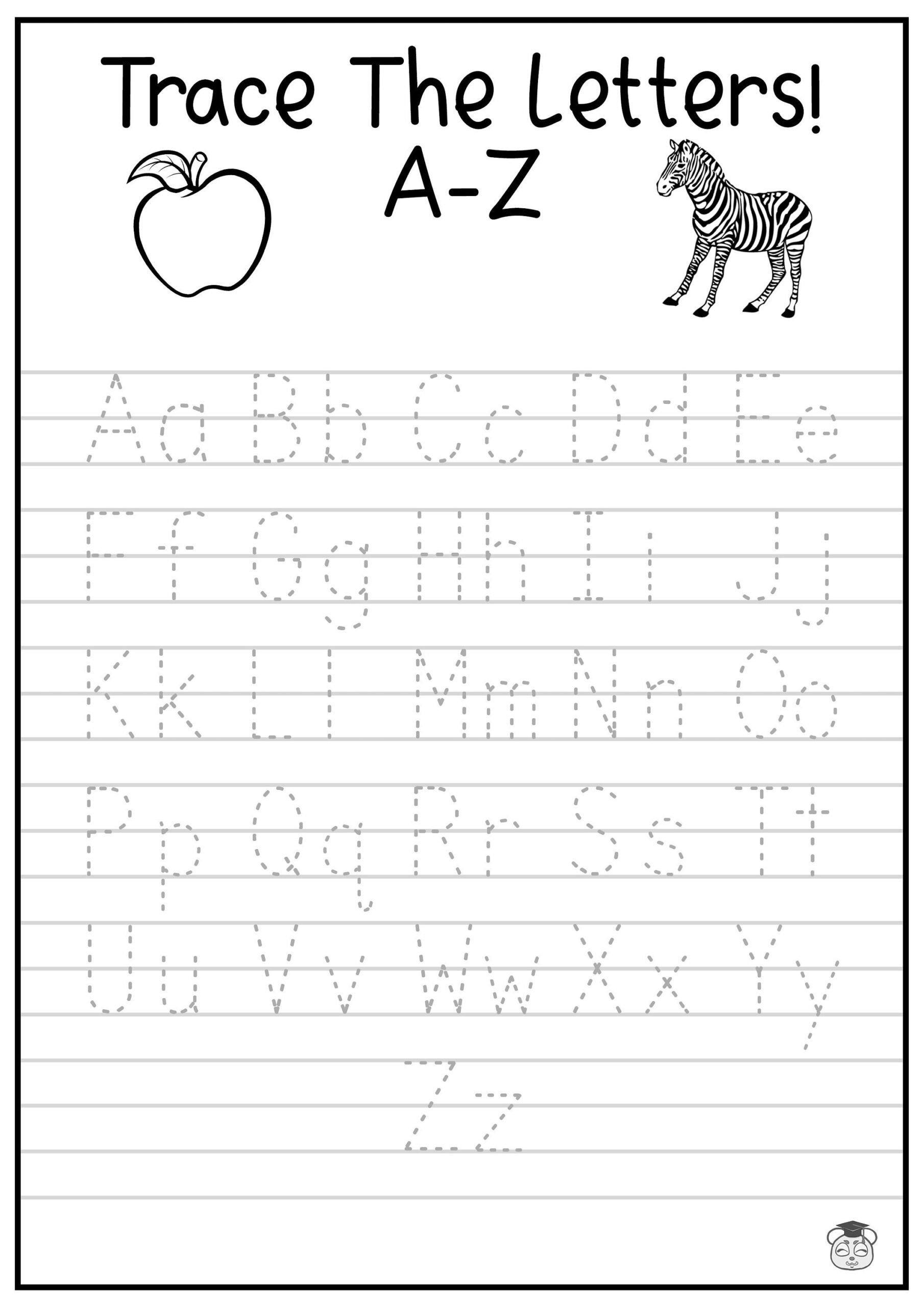 Letter Tracing Worksheets Superstar Worksheets