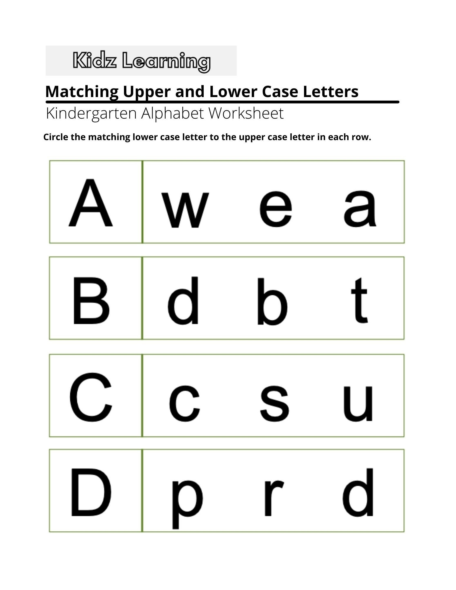 Printable Alphabets Matching Upper And Lower Case Letter Alphabet Worksheet Etsy Printable Alphabets Matching Upper And Lower Case Letter Alphabet Worksheet Etsy