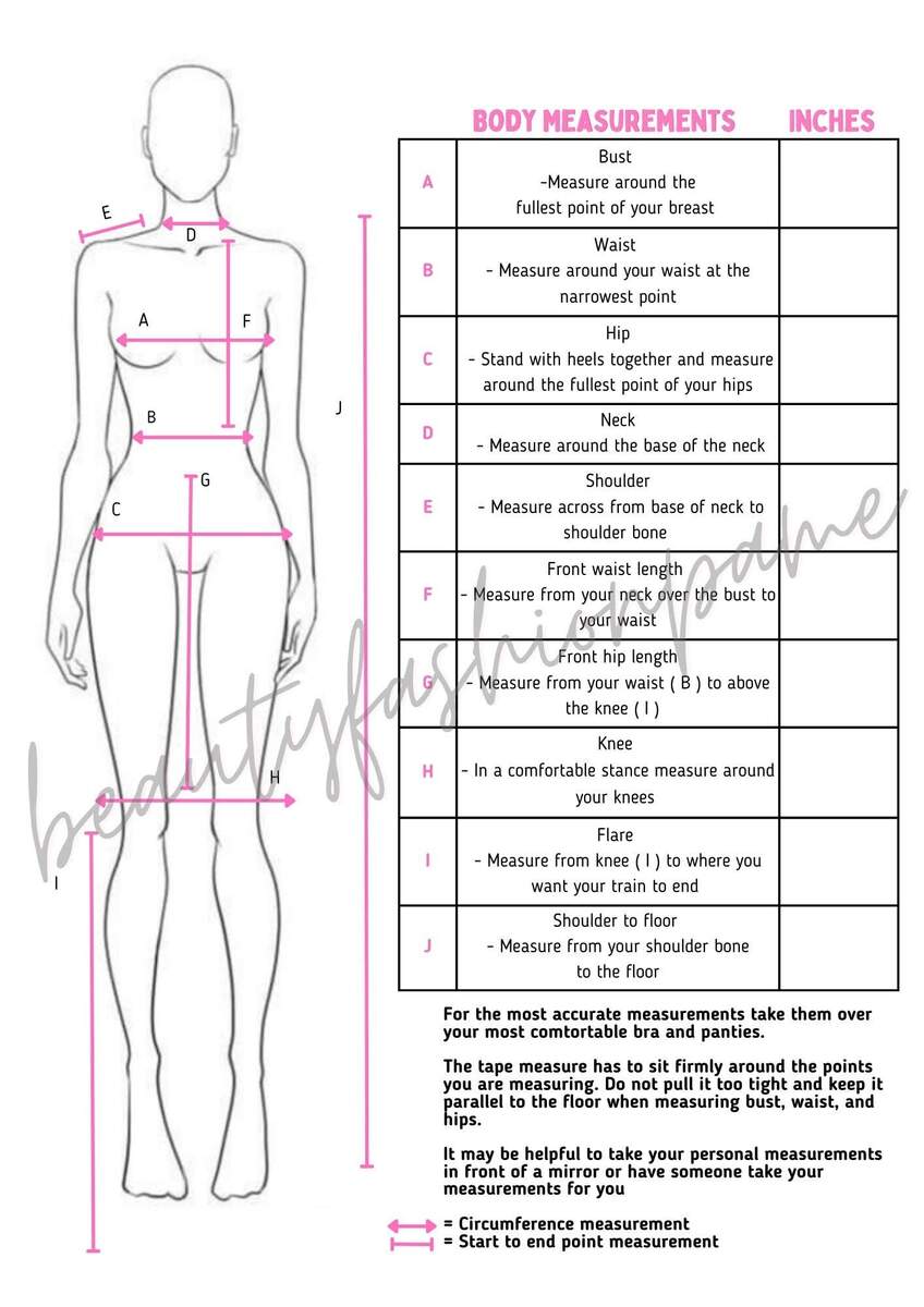 Printable Body Measurement Sewing Guide Etsy Sewing Measurement Chart Body Size Chart Sewing Worksheet Instant Download Digital Download PDF Etsy