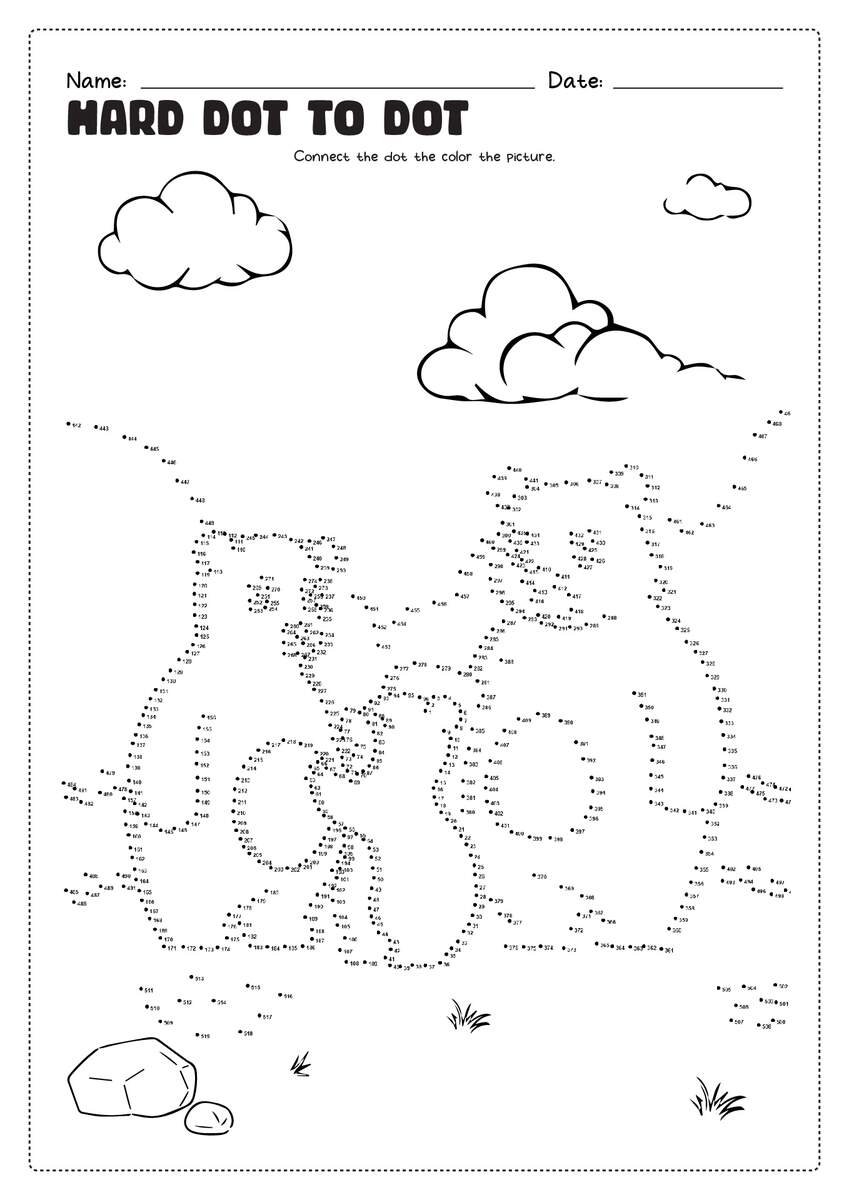 Printable Easter Dot To Dot Worksheet Easter Printables Tims Worksheets Library
