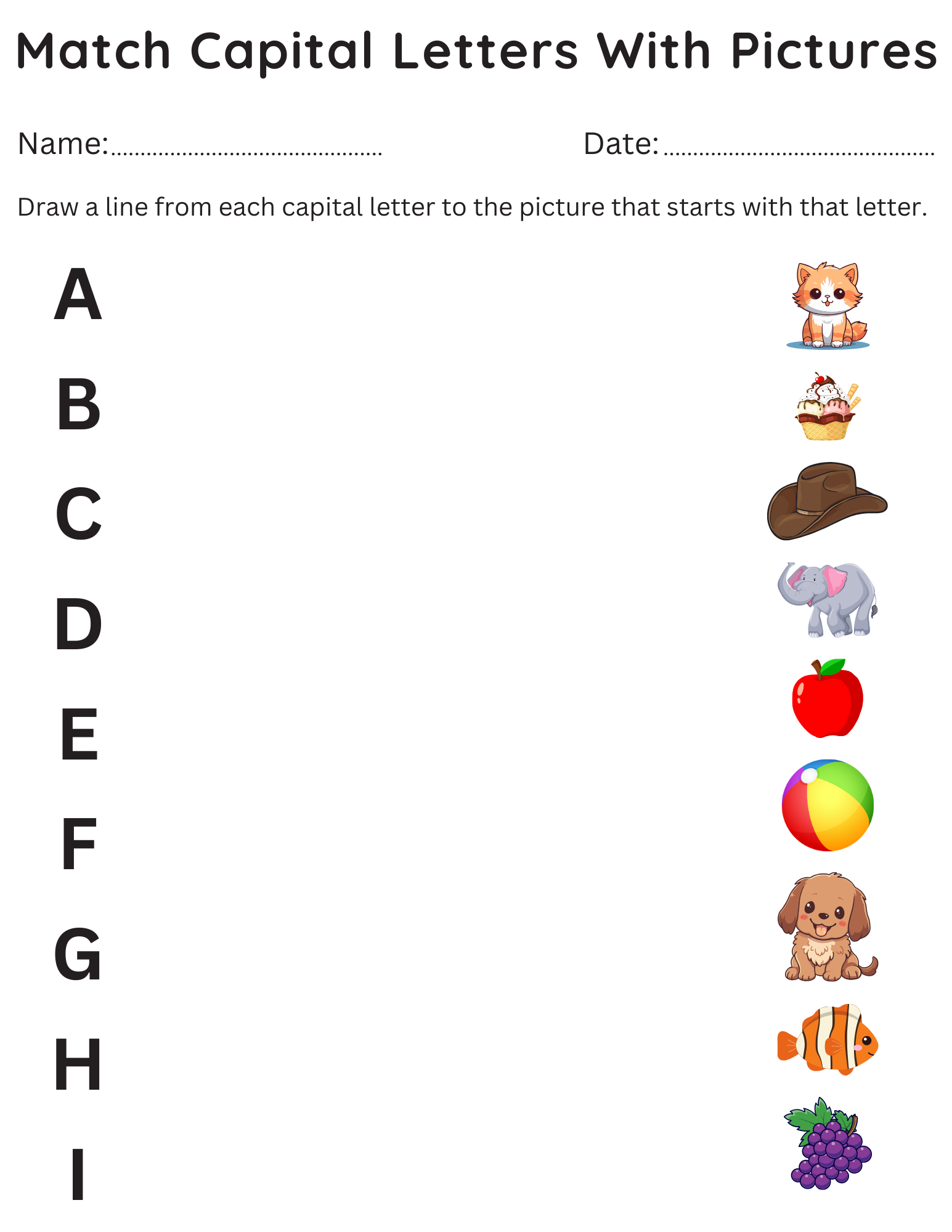 Letter Matching Worksheets Alphabet Matching Worksheets Alphabet Matching Printables Match Uppercase And Lowercase Letters MegaWorkbook