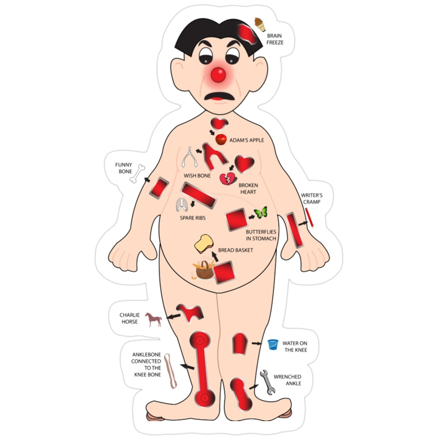 Printable Operation Game Pieces Shop On Pinterest