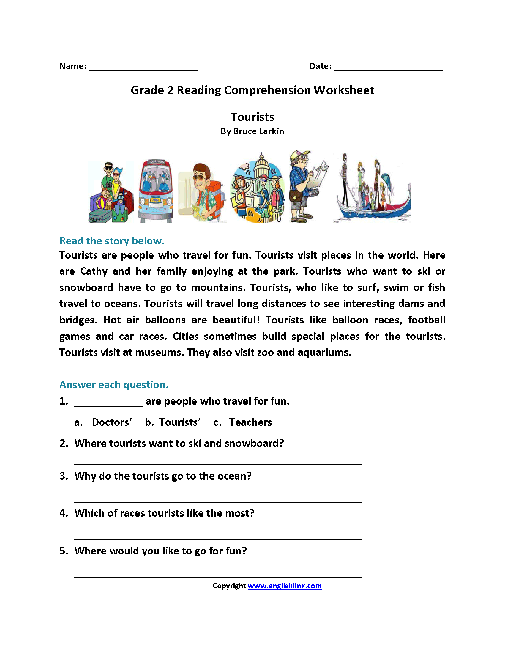 Second Grade Reading Worksheets Improve Fluency And Vocabulary Free Printable 2nd Grade Reading Worksheet Templates Canva