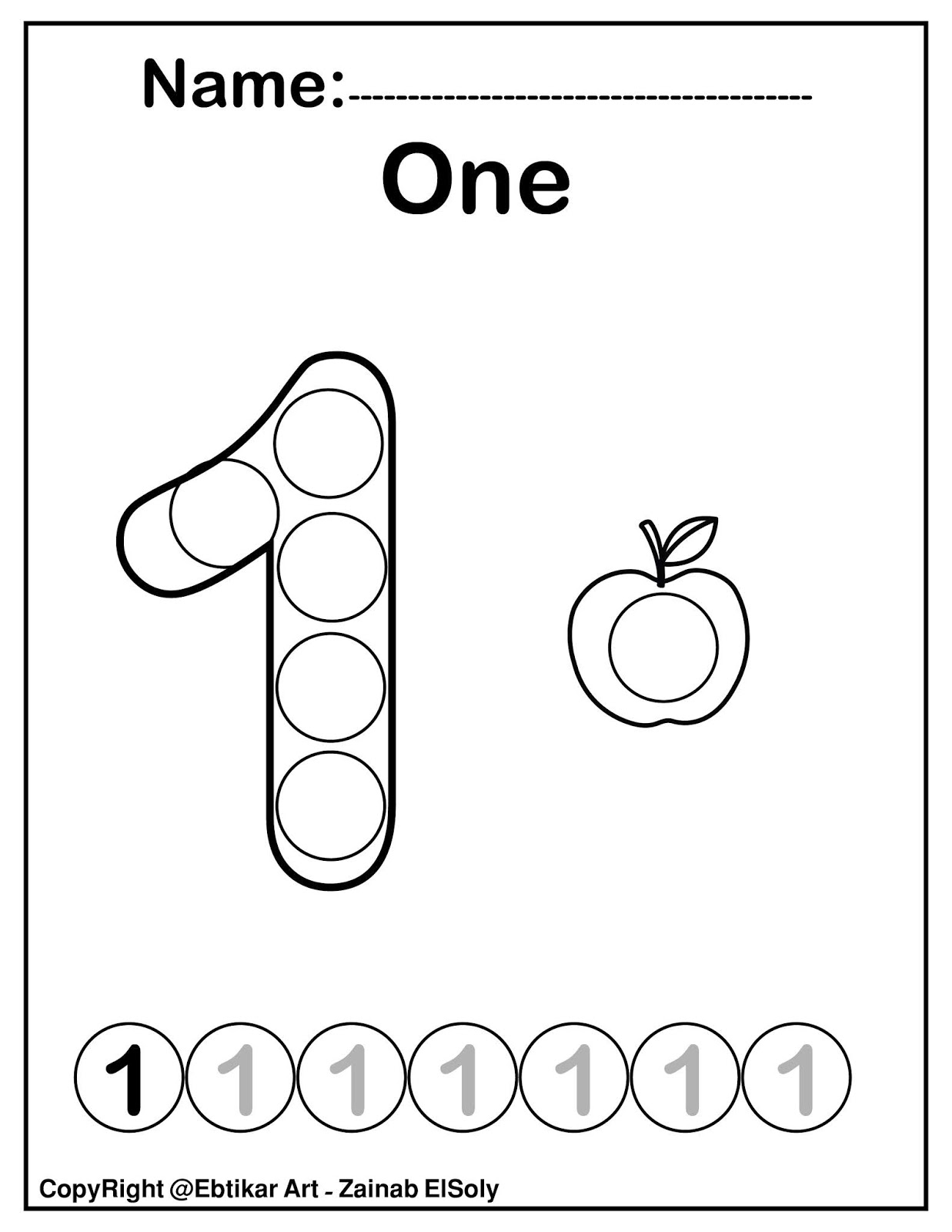 Set Of 123 Numbers Count Apples Dot Marker Activity Coloring Pages For Kids Free Counting Do A Dot Printables Lemon And Kiwi Designs