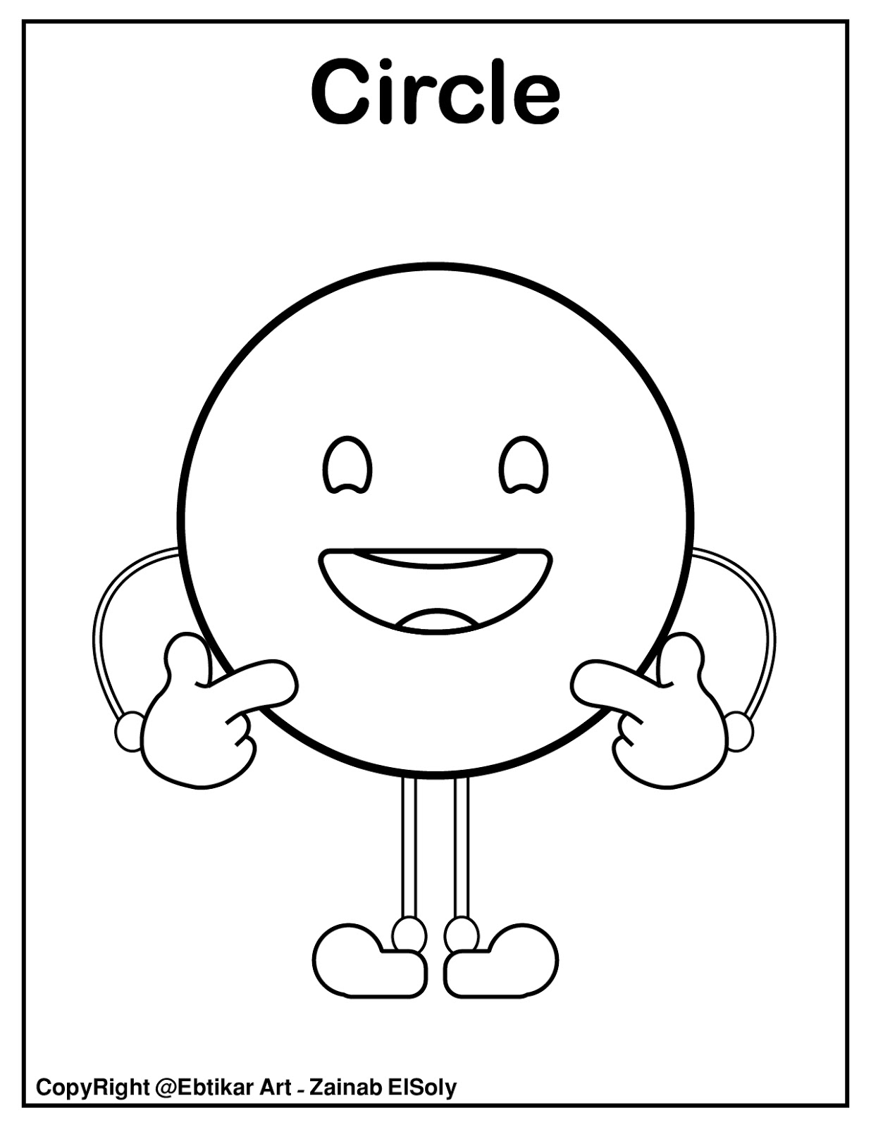 Set Of Emoji Basic Shapes For Kids Coloring Pages 15 Preschool Shapes Coloring Pages Free Printables For Early Learning