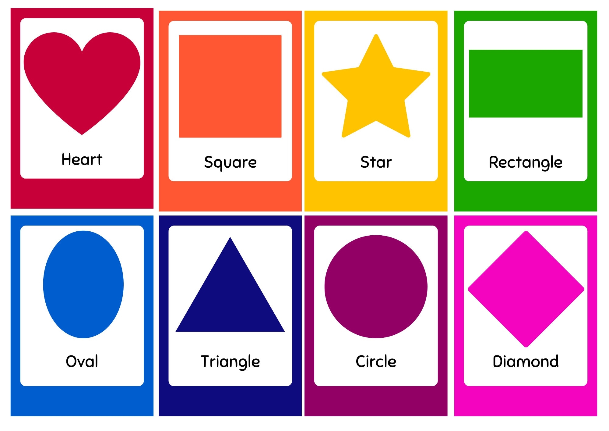Shapes Flash Cards For Children Colorful Shapes Instant Download Printable Card Digital Educational Children Books Shapes For Kids Etsy Shapes Flash Cards For Children Colorful Shapes Instant Download Printable Card Digital Educational Children Books Shapes For Kids Etsy