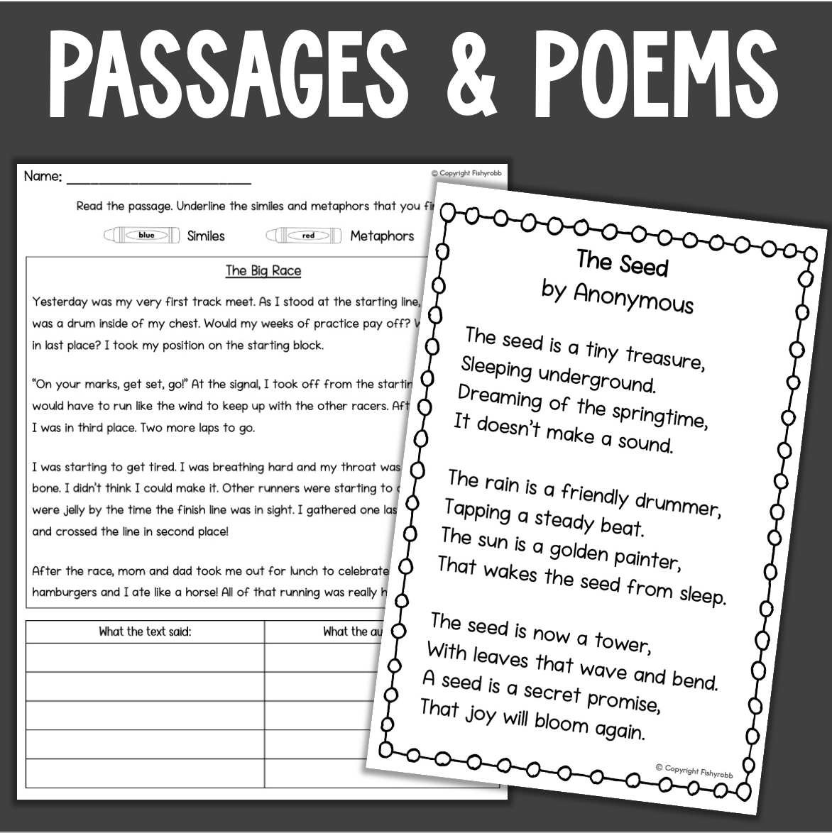 Similes And Metaphors Worksheets And Task Cards Made By Teachers Simile Worksheet 3 Figurative Language Activity