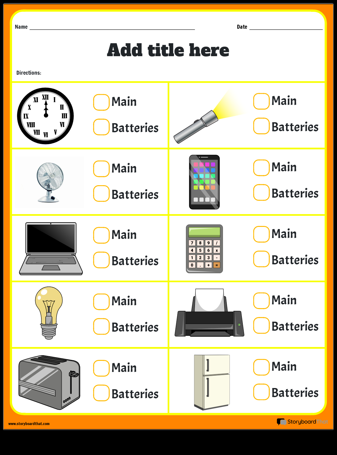 Storyboard That Free Electricity Worksheets For Kids Storyboard That Free Electricity Worksheets For Kids