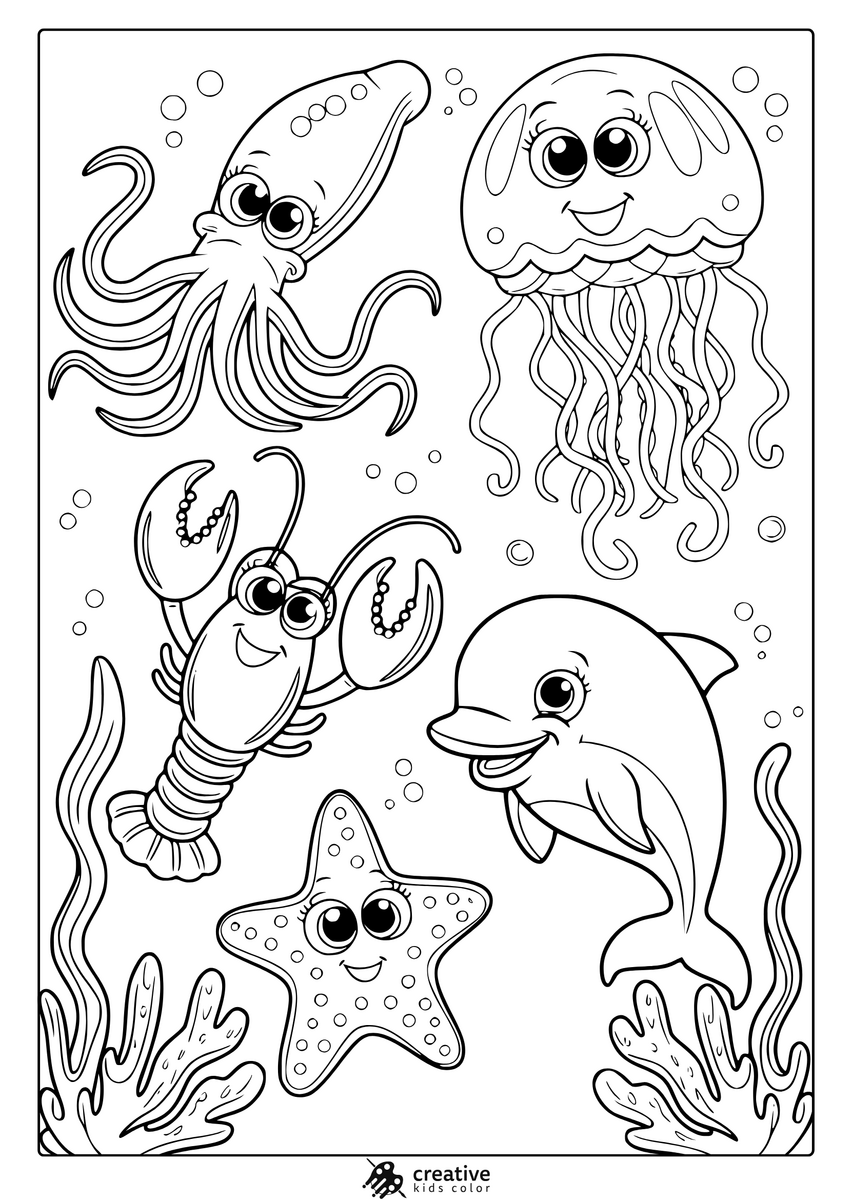 Summer Coloring Pages Free Printable Seasonal PDFs