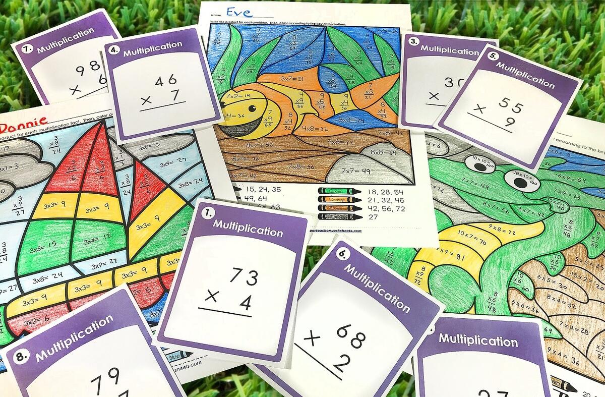 Summer Multiplication Fun Summer Multiplication Fun