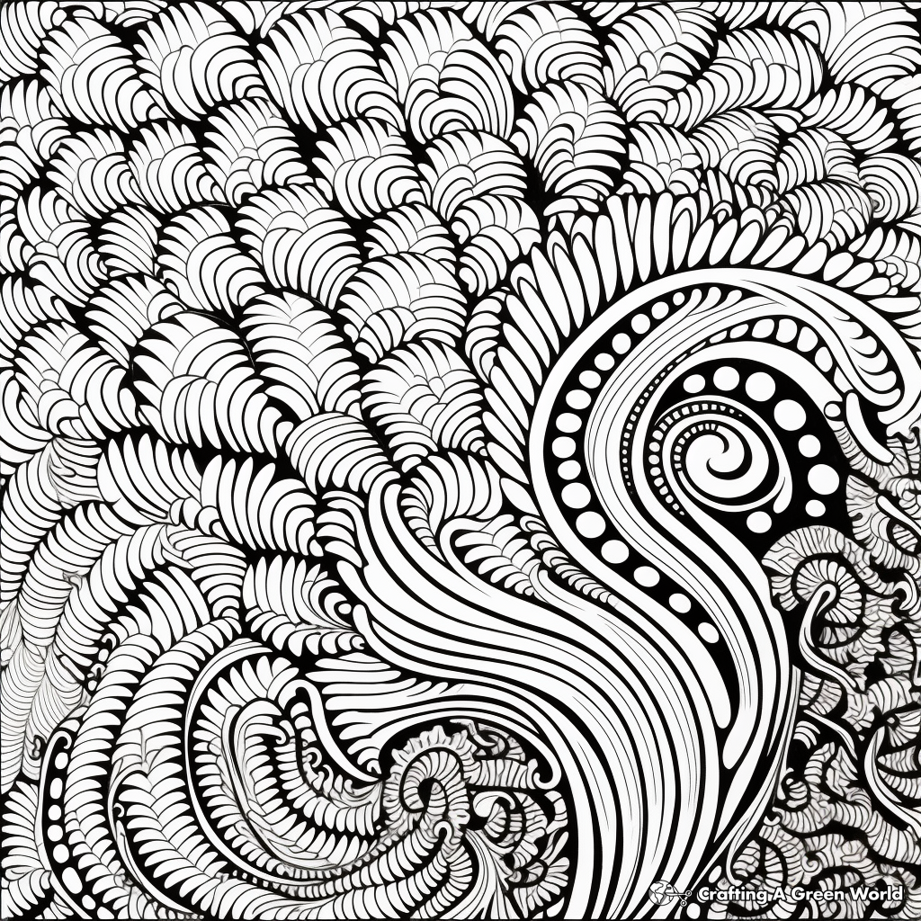 Swirl Coloring Pages Free Printable