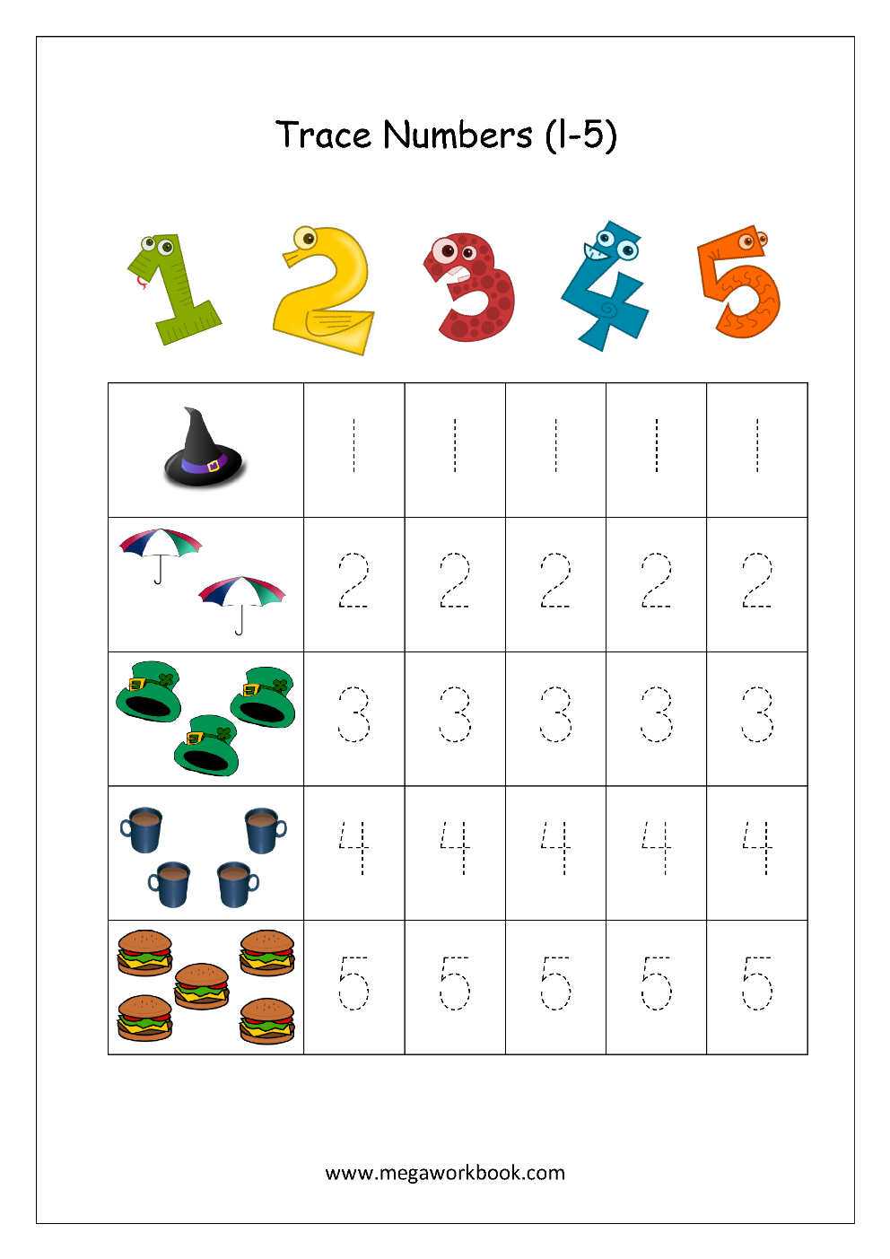 Tracing Numbers Number Tracing Worksheets Tracing Numbers 1 To Worksheets Library