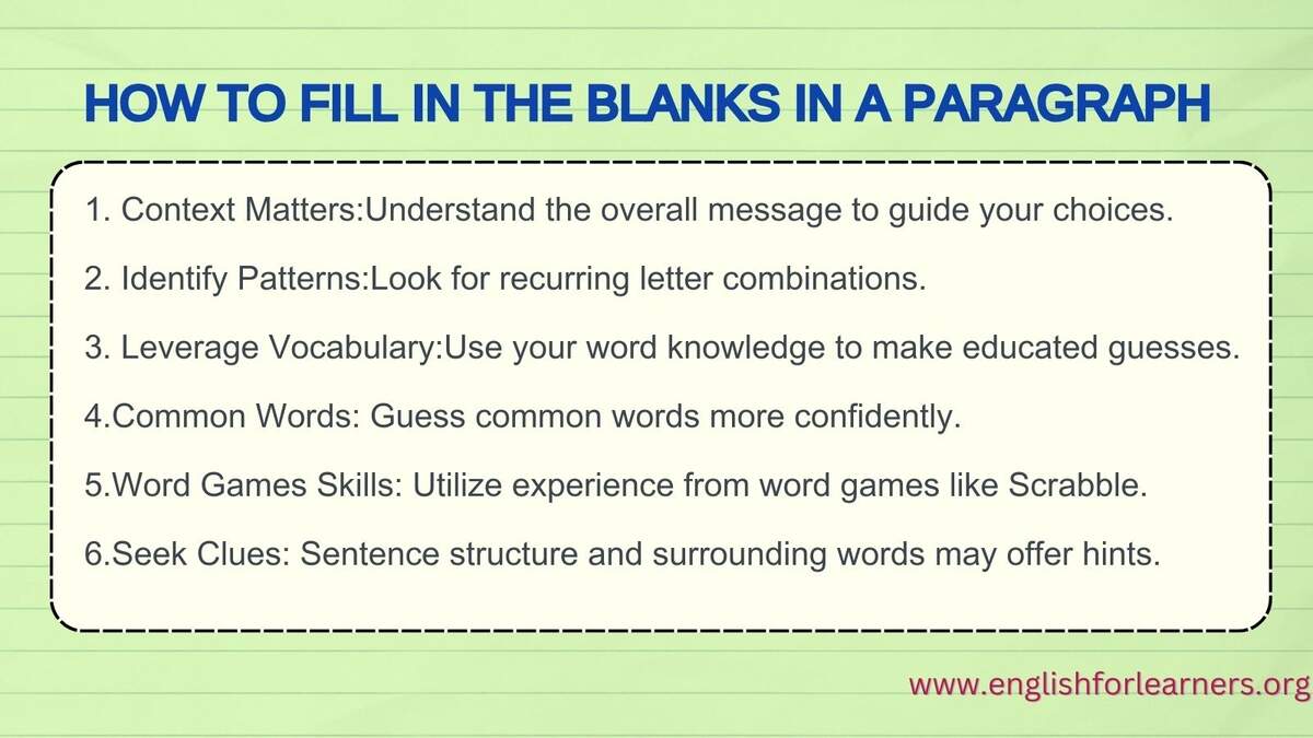 Type The Missing Letters Exercises Reading Comprehension
