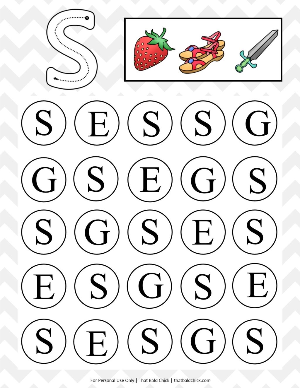 Uppercase Do A Dot Letter S