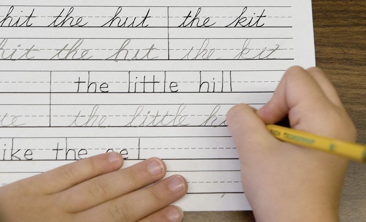 What Learning Cursive Really Taught Me What Learning Cursive Really Taught Me