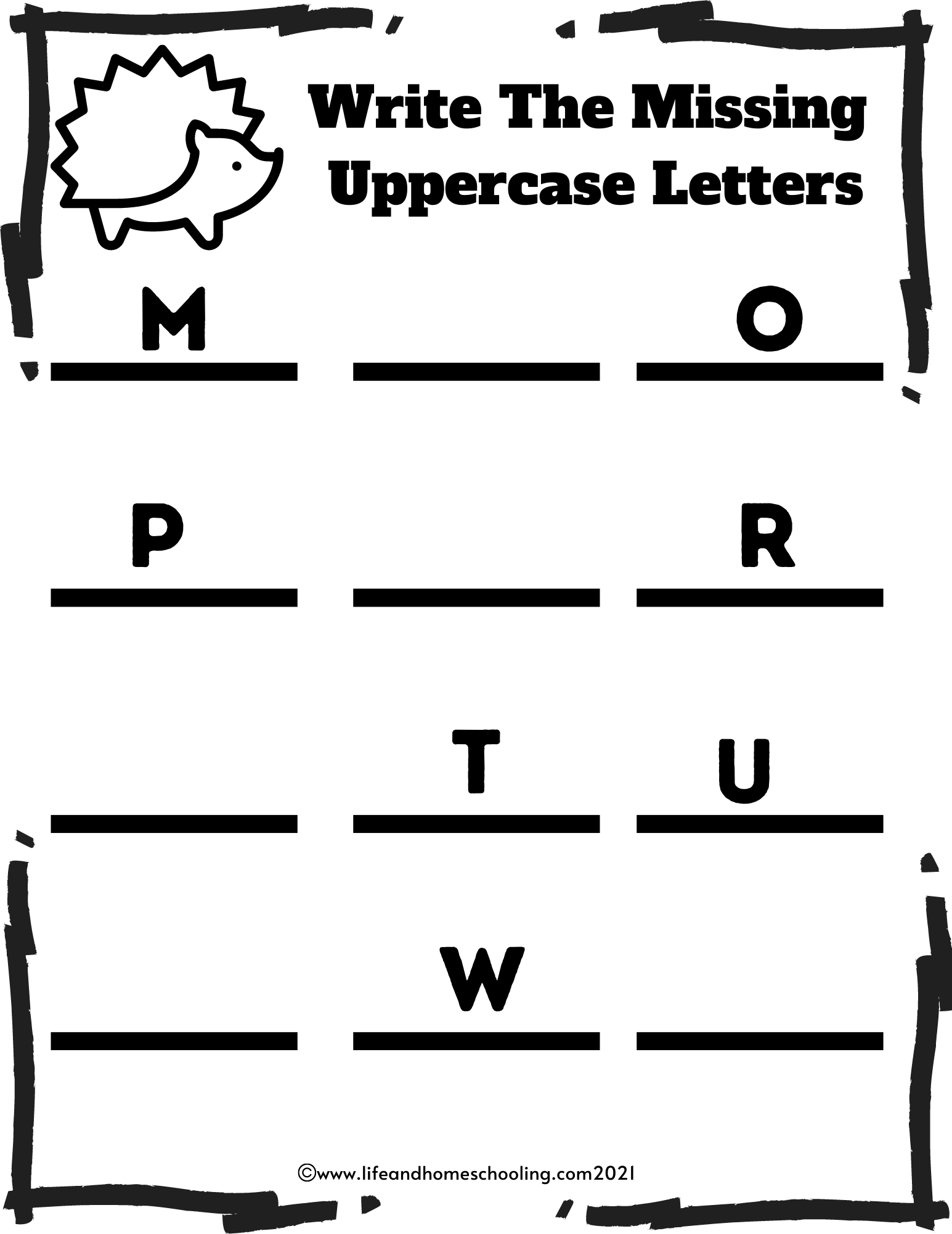Write The Missing Letters Made By Teachers Write Missing Letters Worksheet Education Stock Illustration 1758596894 Shutterstock