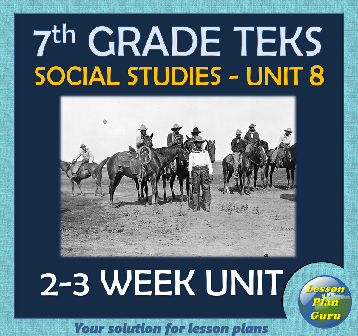 Year Long Curriculum Bundle For TEKS 7th Grade Social Studies