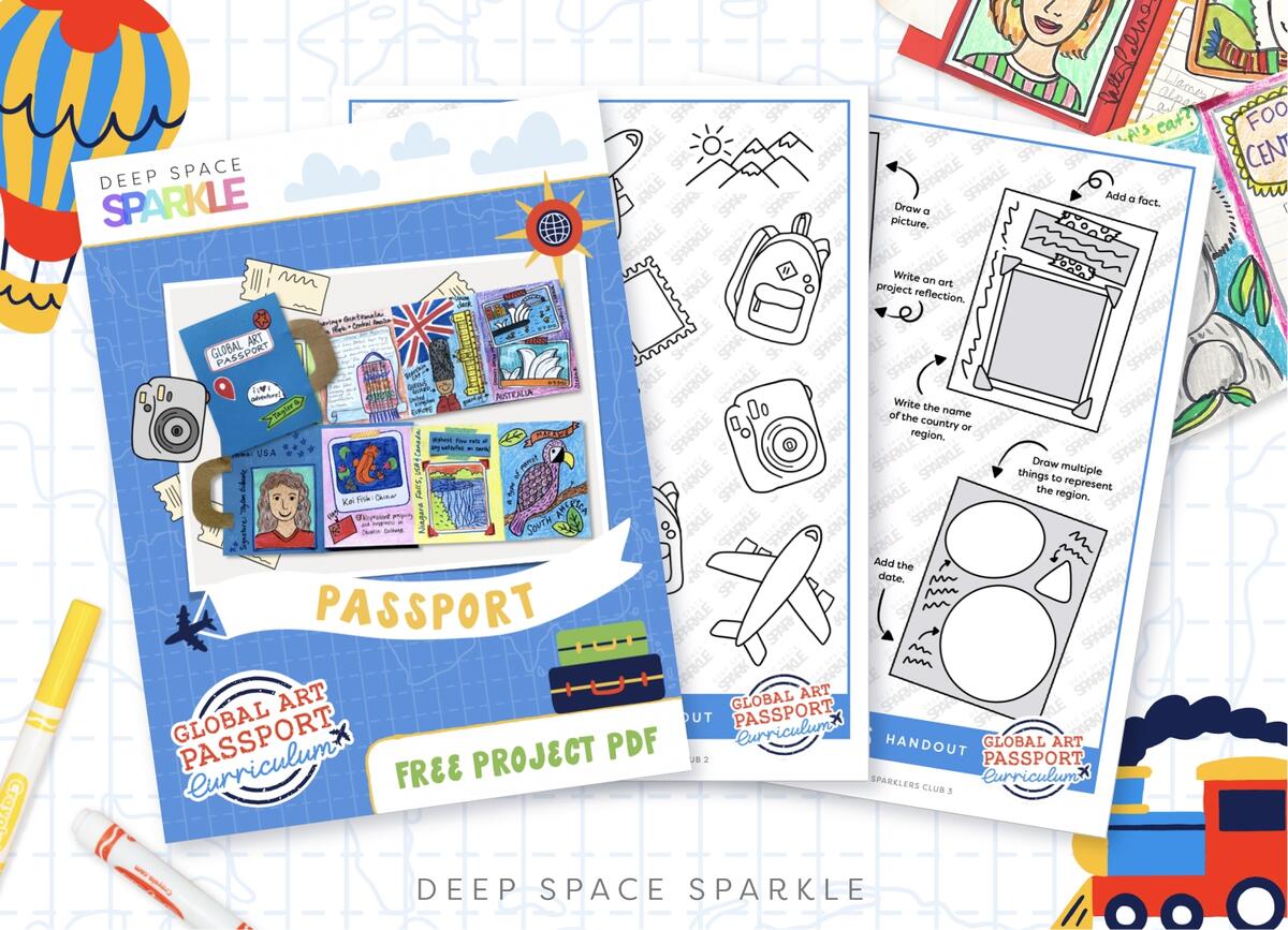 Your World Art Curriculum How To Make A Studen Passport Your World Art Curriculum How To Make A Studen Passport